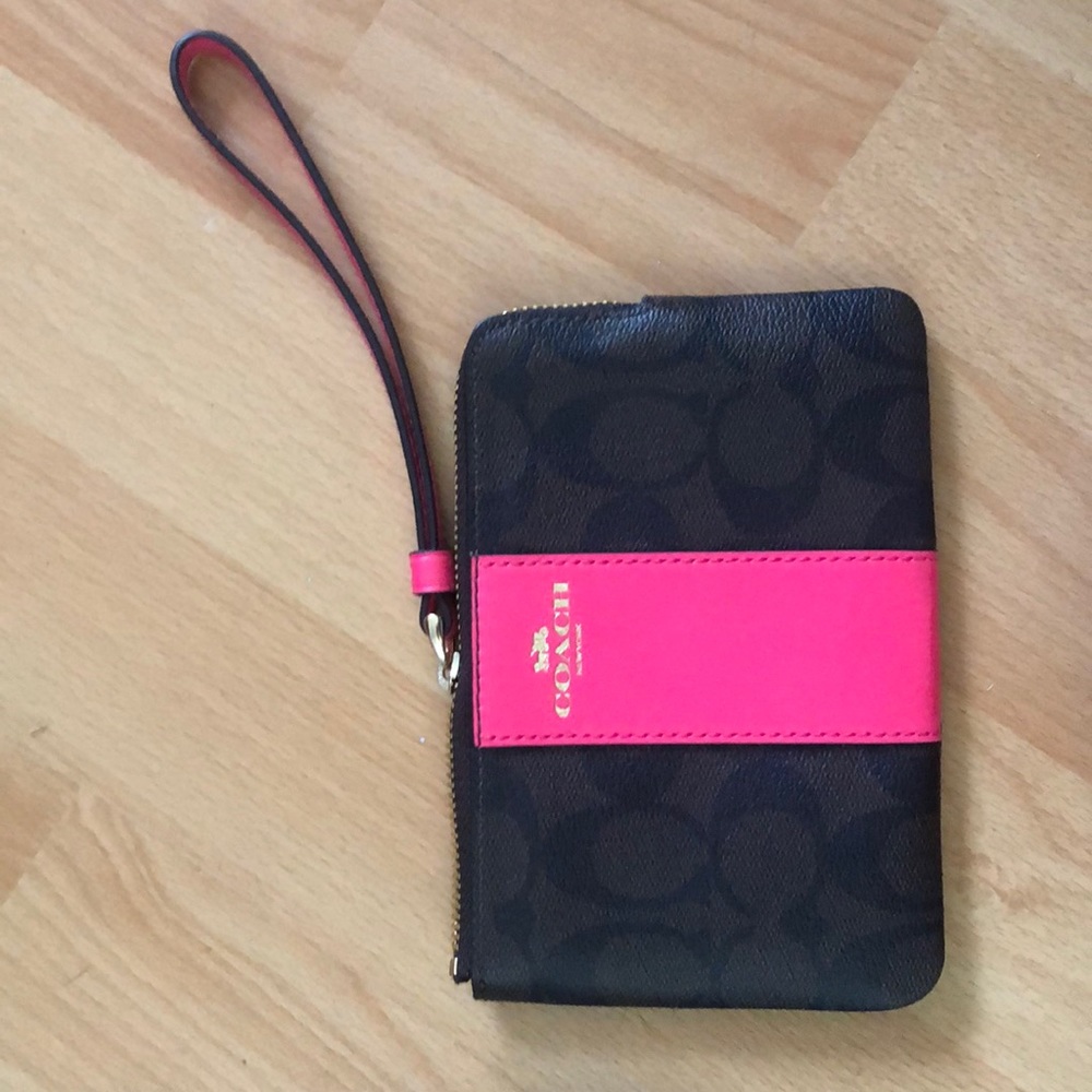 Coach wristlet